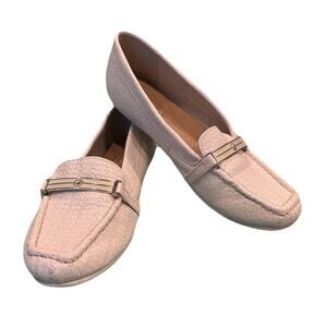 Nautica Soft Pink Loafers Slip On Comfort Flats Preppy Casual Shoes 8.5